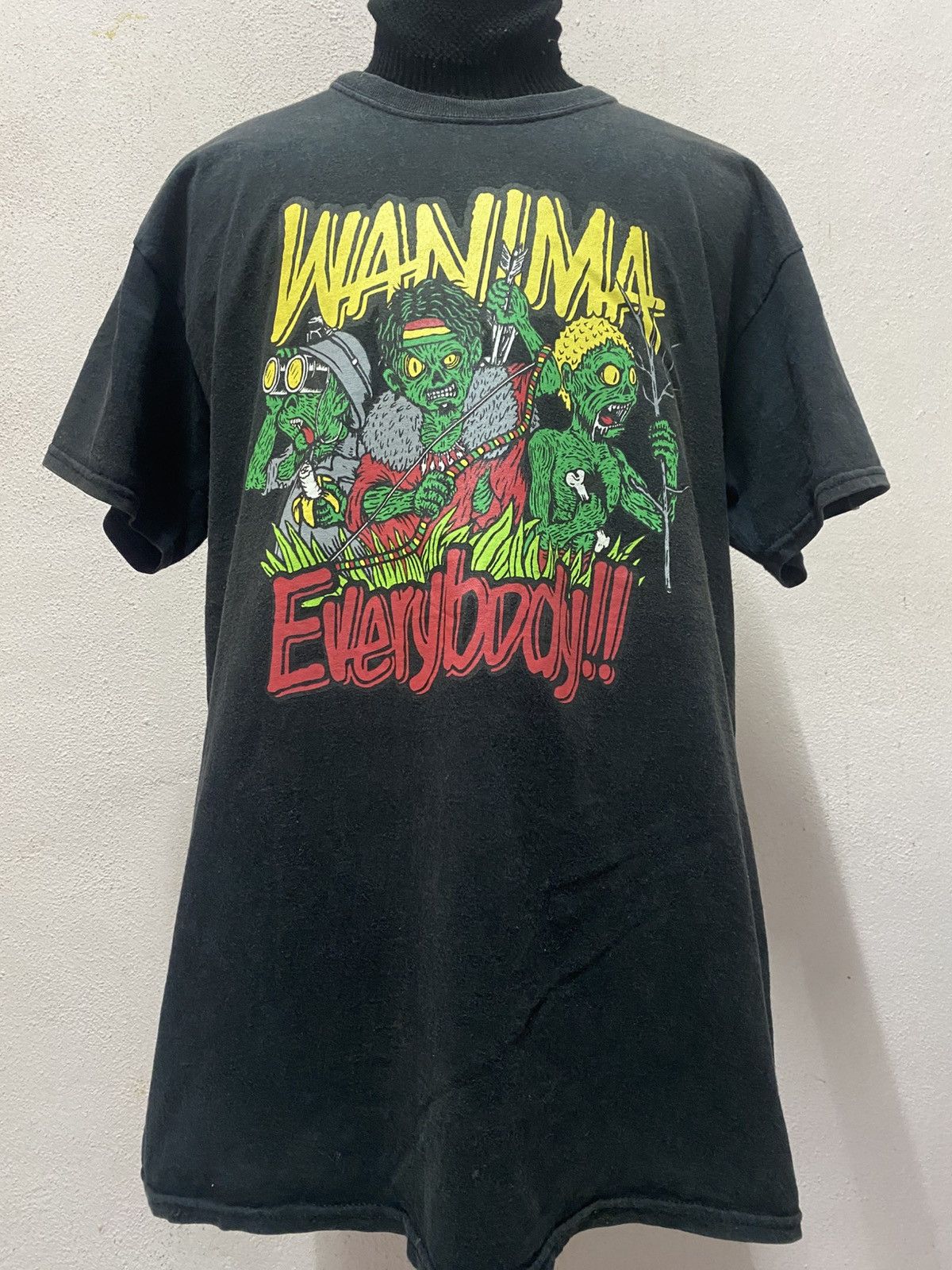 Japanese Brand WANIMA Everybody Shirt Size US L / EU 52-54 / 3 - 1 Thumbnail