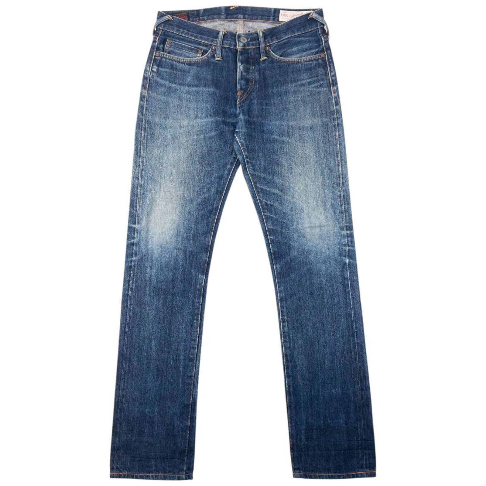 Evisu Vintage 2000s Evisu Robot Gull Japanese Denim Jeans Size W31 Size US 31 - 3 Thumbnail