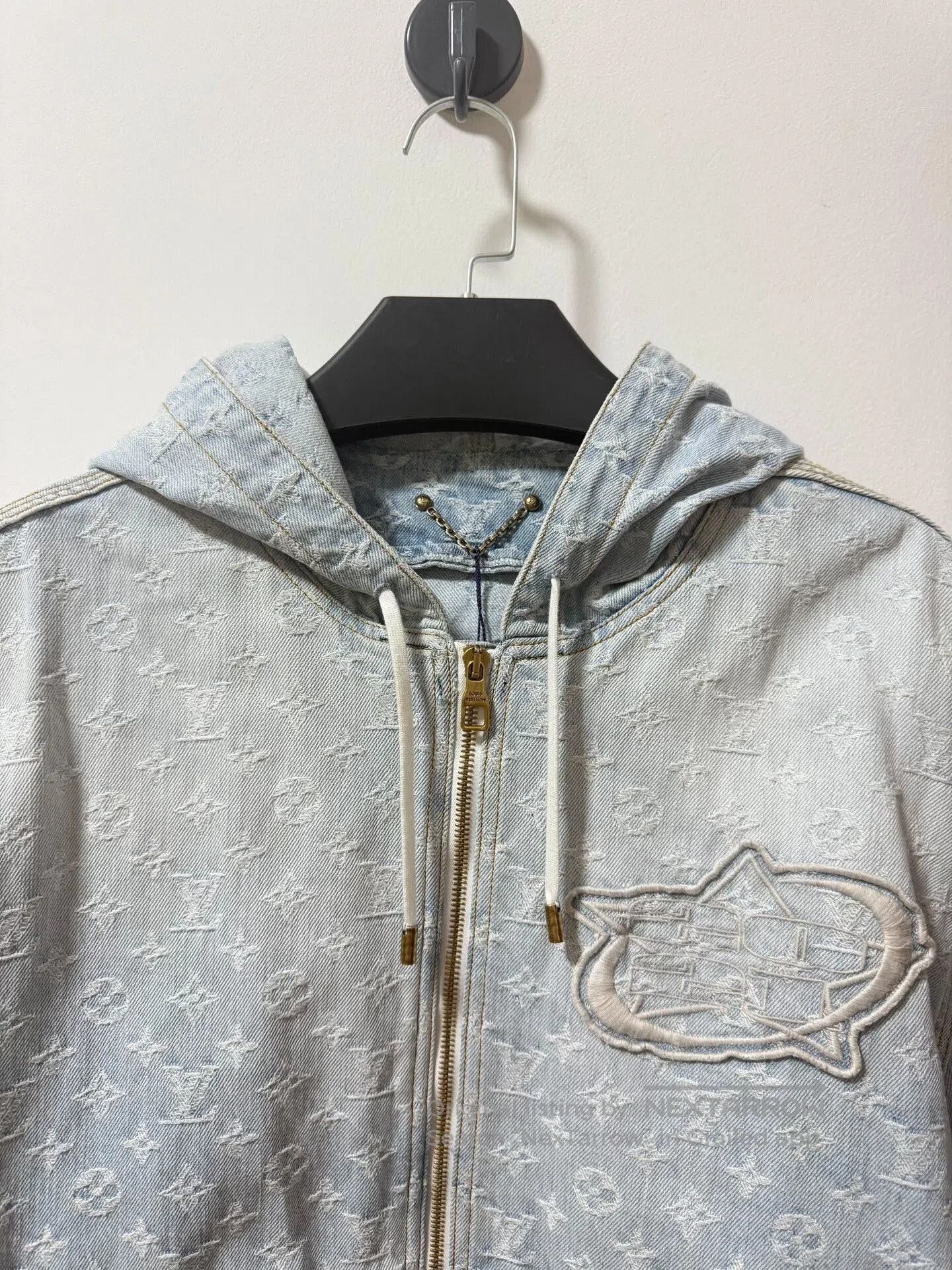 Louis Vuitton Louis Vuitton NBA Limited Logo Denim Jacket. Size US M / EU 48-50 / 2 - 2 Thumbnail