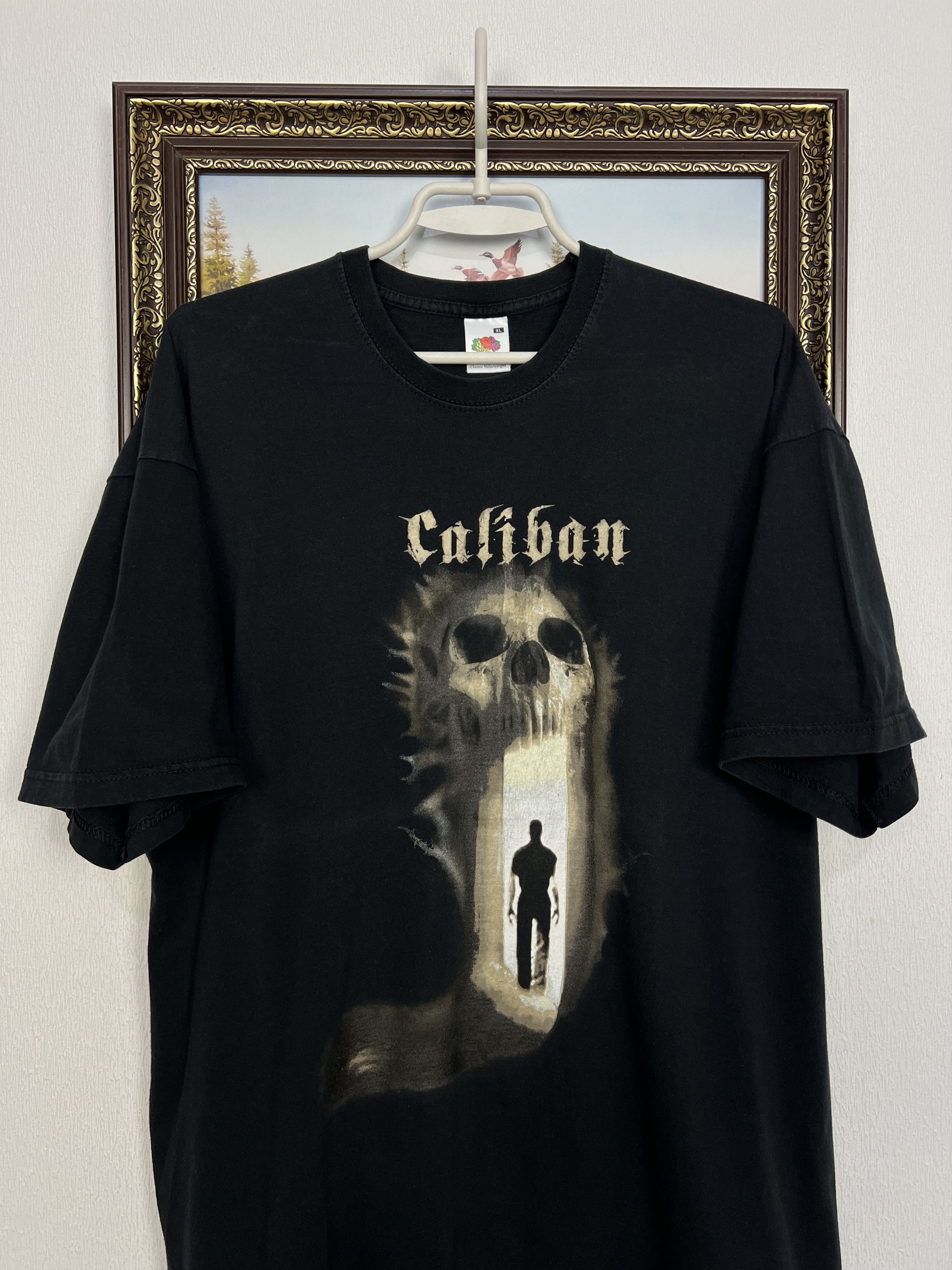 Vintage Caliban The Indying Darkness Over Print Band Tee Shirt Size US XL / EU 56 / 4 - 2 Thumbnail