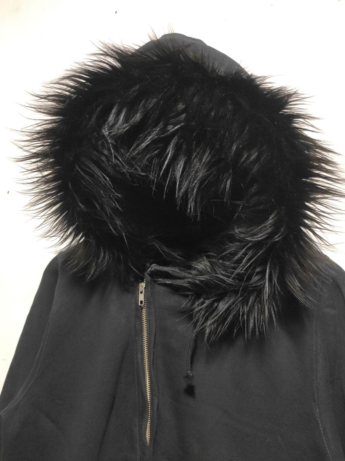 Beams Japan Beams Asymmetrical Zipper fur hoodie LGB style Size US M / EU 48-50 / 2 - 9 Thumbnail