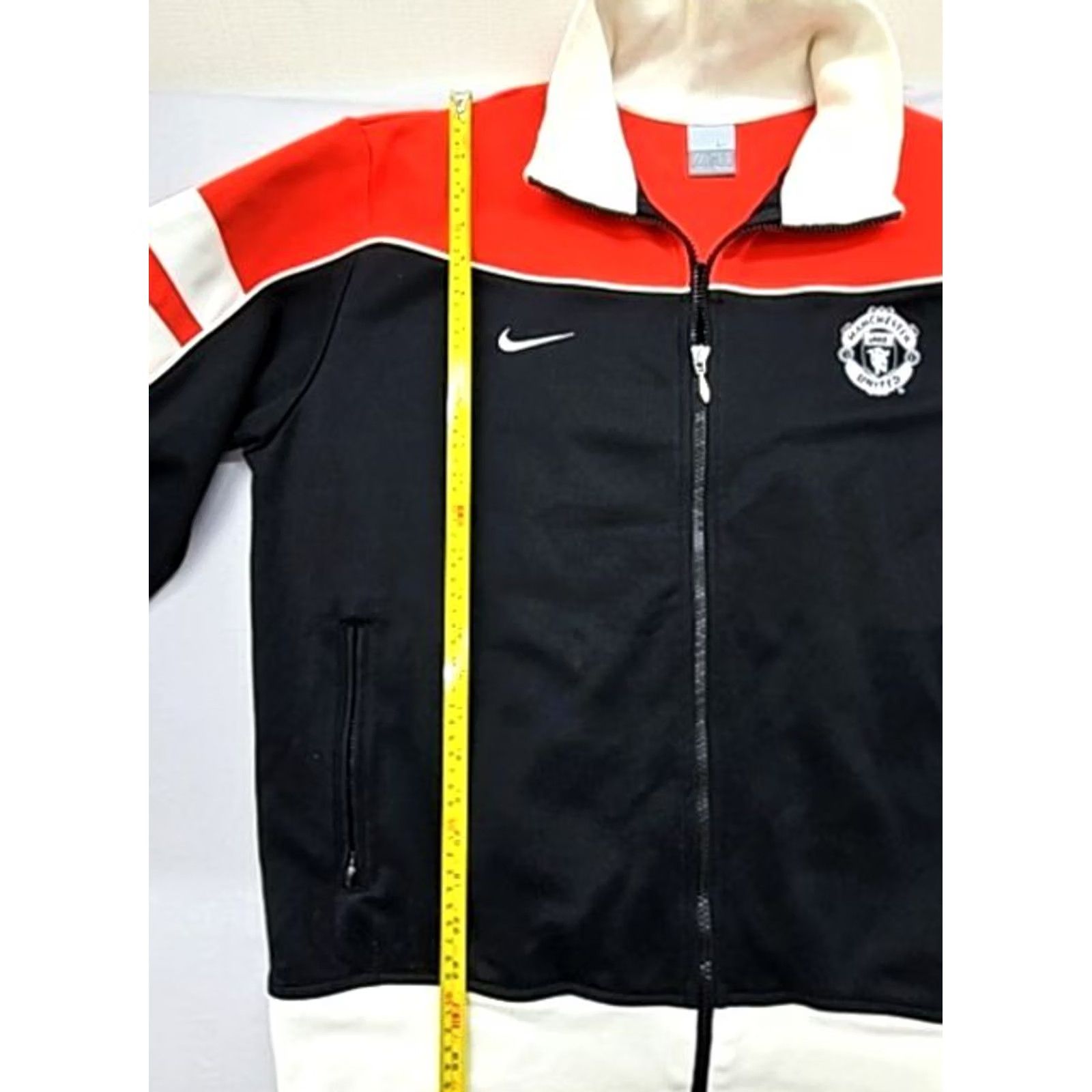 Nike Nike Manchester United Track Jacket - Red Black White XL Mens Vintage Sportswear Jacket Size US XL / EU 56 / 4 - 5 Thumbnail