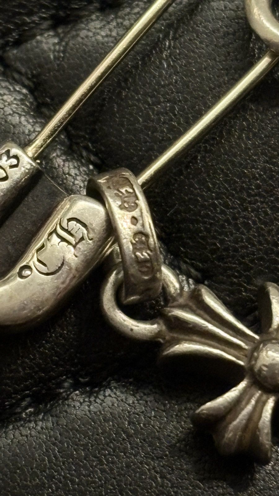 Chrome Hearts Chrome Hearts Diamond Babyfat Ring Silver Size ONE SIZE - 10 Thumbnail