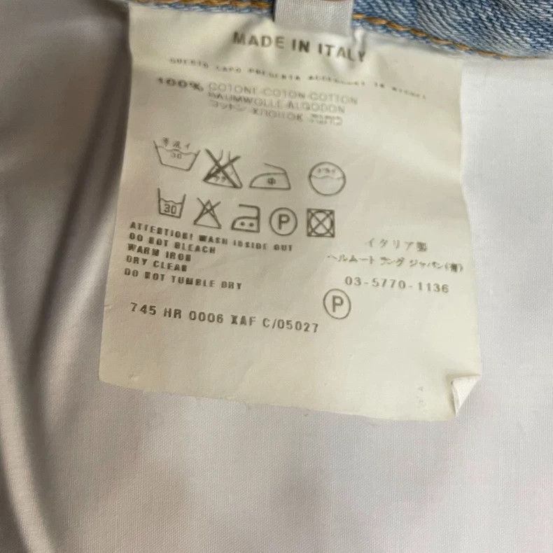 Helmut Lang HELMUT LANG Rinse the light blue jeans Size US 34 / EU 50 - 6 Thumbnail