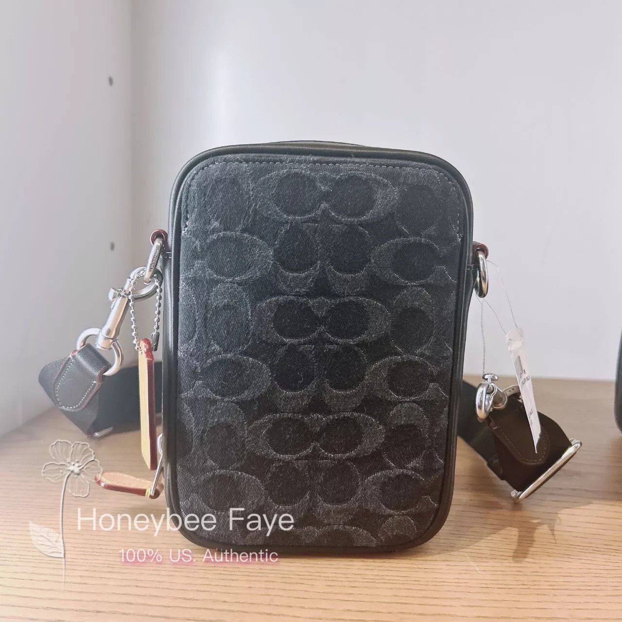 Coach Stanton Crossbody Bag In Signature Denim CAJ44 Size ONE SIZE - 2 Thumbnail