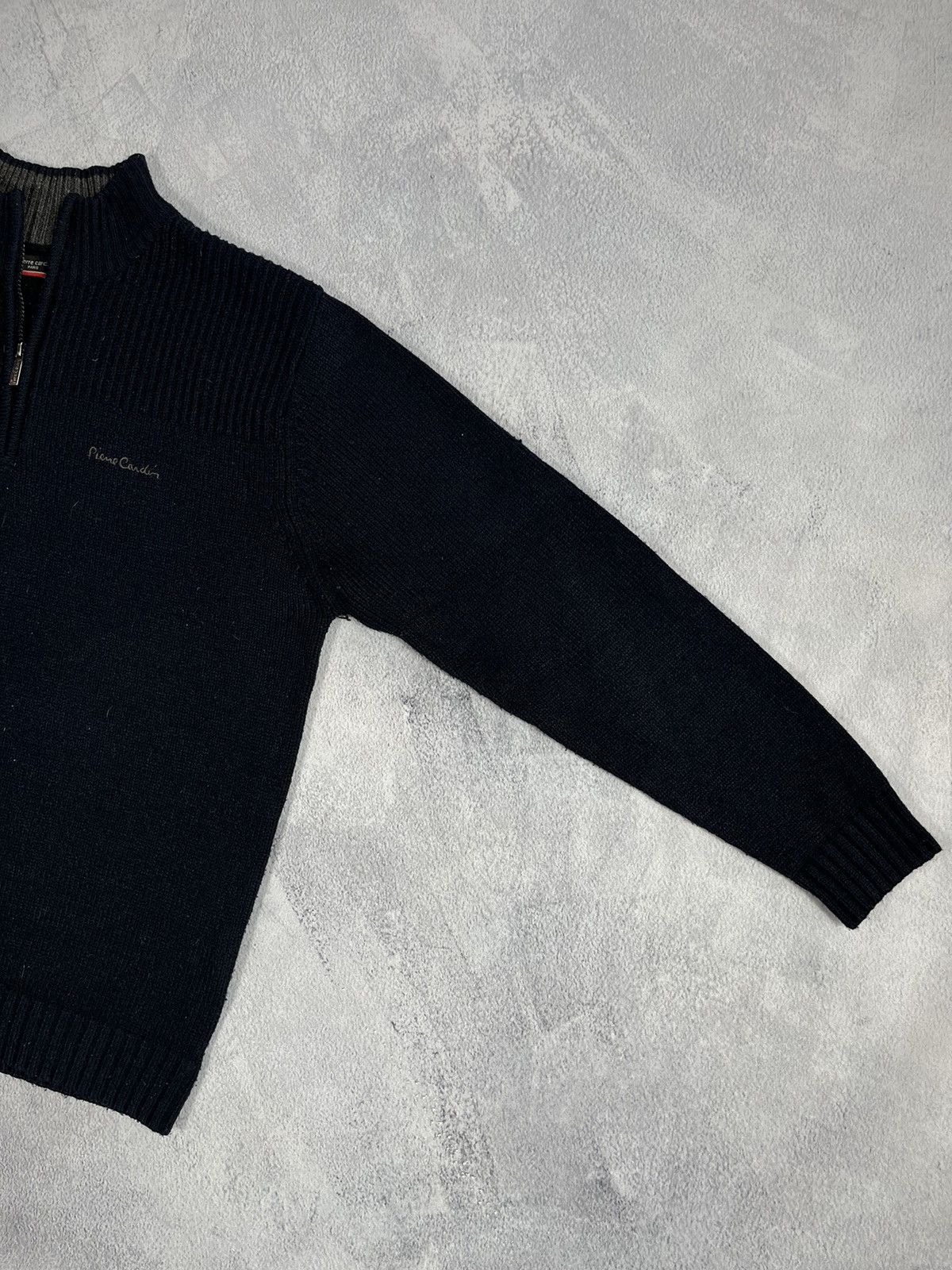 Pierre Cardin × Vintage Vintage Y2K Pierre Cardin 1/4 zip sweater oldmoney style XL Size US XL / EU 56 / 4 - 4 Thumbnail