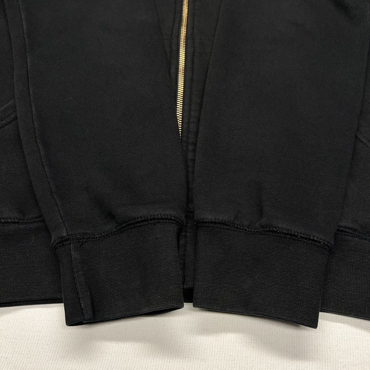 Huf Huf Sweatshirt Hoodie Black Full Zip Logo Embroidered Skate Size US M / EU 48-50 / 2 - 8 Thumbnail