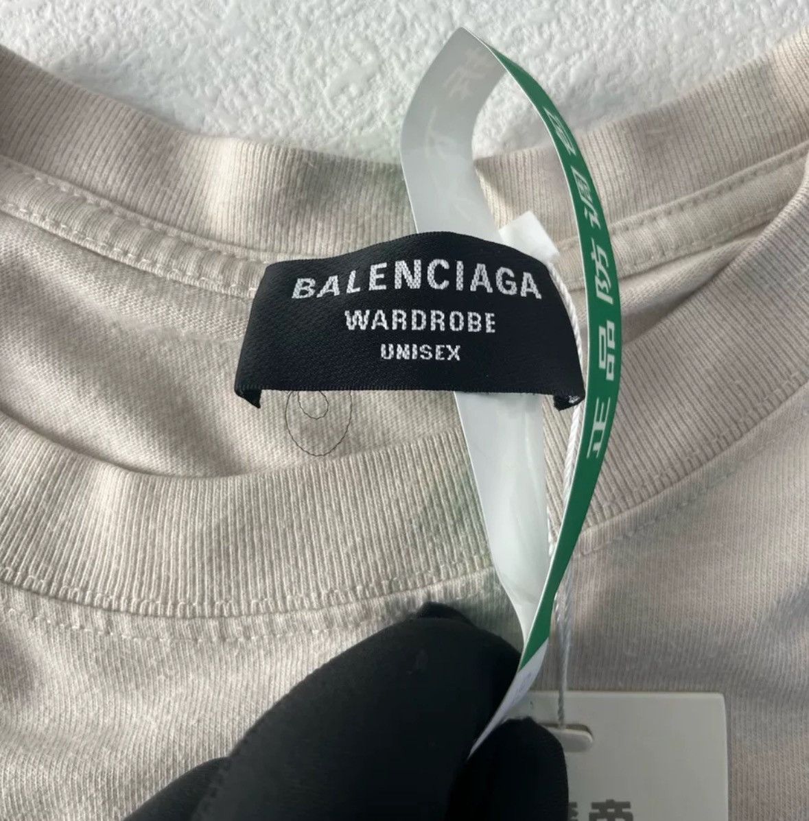 Balenciaga Balenciaga beige email letter logo short sleeved shirt Size US L / EU 52-54 / 3 - 4 Thumbnail