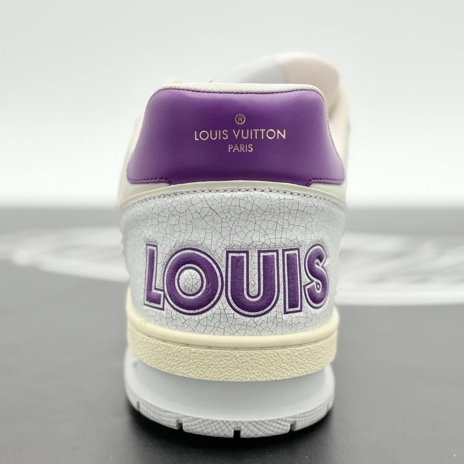 Louis Vuitton (13-13.5) Louis Vuitton Strap Trainer ' Purple ' VERY CLEAN! Size US 13 / EU 46 - 9 Thumbnail