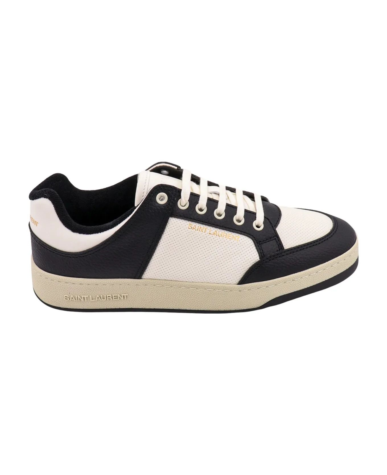 Saint Laurent Paris oc11z0126 713600 SL/61 Sneakers in Perforated Leather Size US 12 / EU 45 - 1 Thumbnail