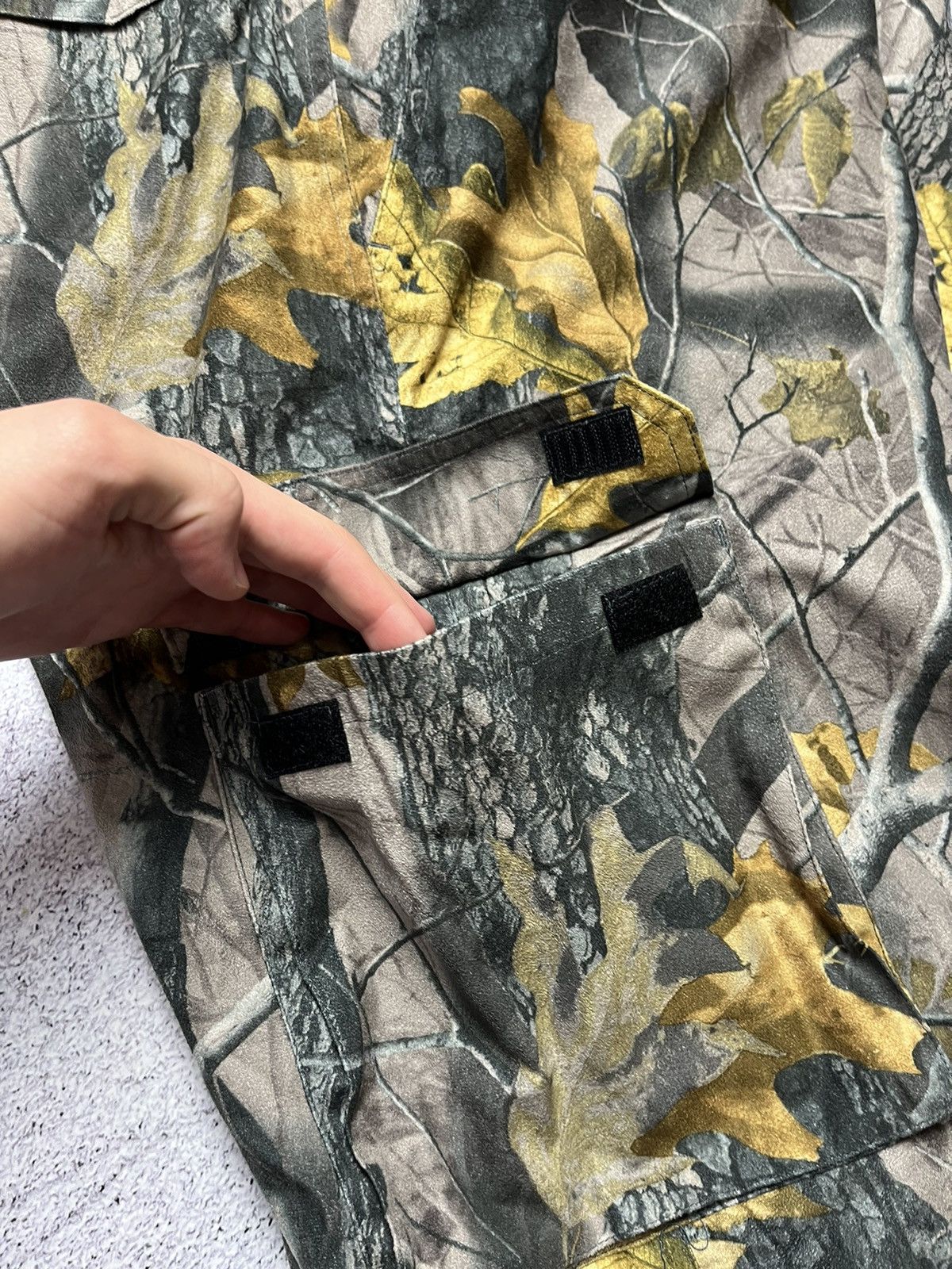 Japanese Brand Super Sick Vintage Camouflage Streetwear cargo Pants Size US 38 / EU 54 - 12 Thumbnail