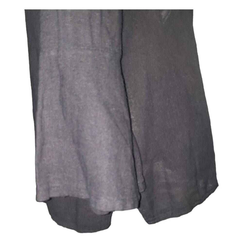 Designer CT1699 Gigi Moda Gianni Black Bell Sleeve Blouse S/M Size S / US 4 / IT 40 - 4 Thumbnail