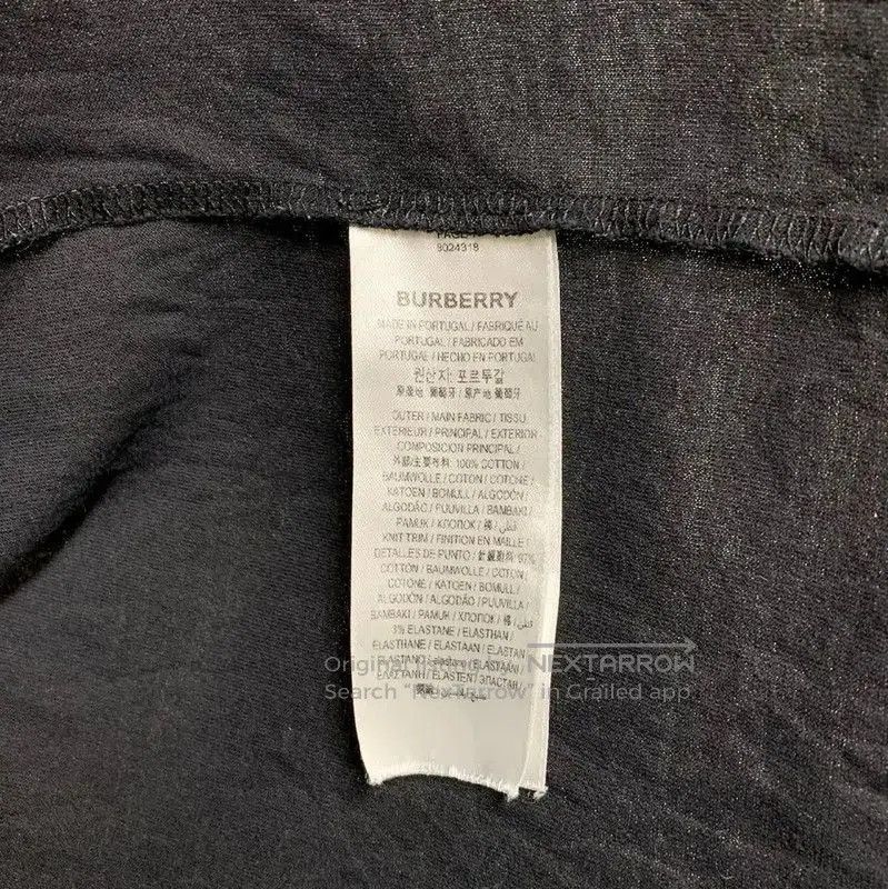 Burberry Burberry Black Cotton Men's T. Size US M / EU 48-50 / 2 - 8 Thumbnail