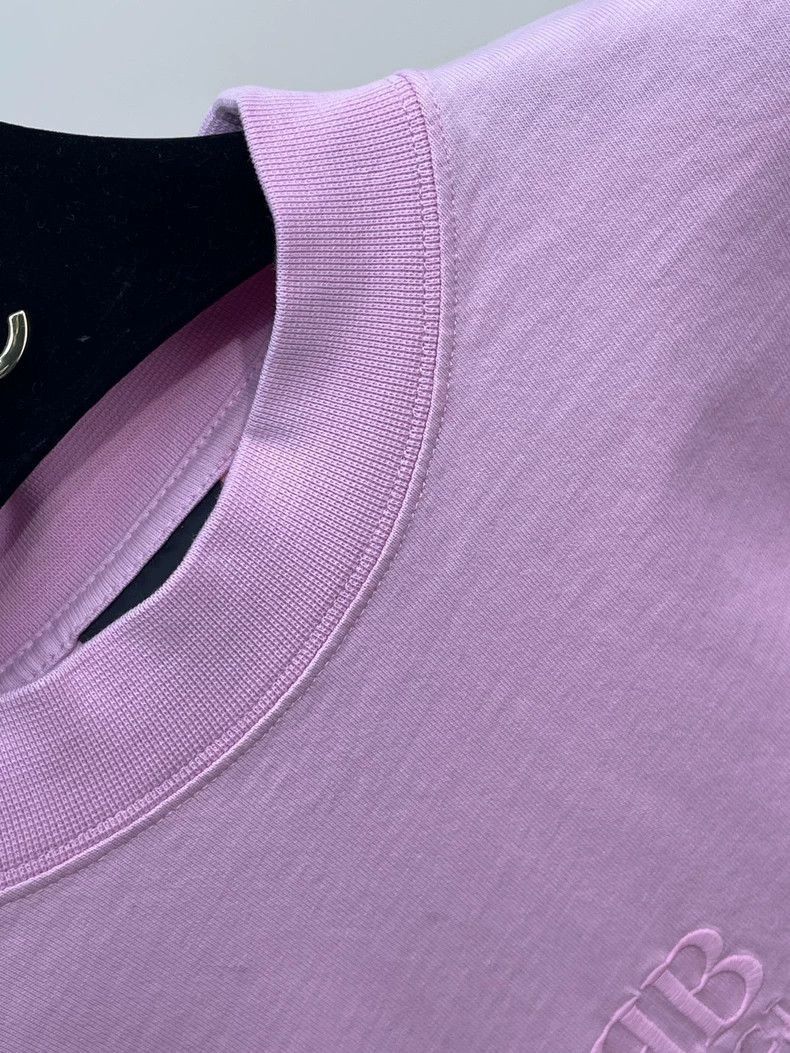 Balenciaga Balenciaga Pink Distressed Short Sleeve T-Shirt-2506 Size L / US 10 / IT 46 - 8 Thumbnail