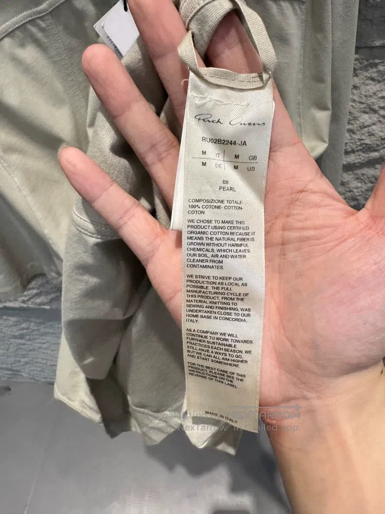 Rick Owens Rick Owens Solid Cotton Crew Neck Pullover Short Sleeve Size US M / EU 48-50 / 2 - 4 Thumbnail