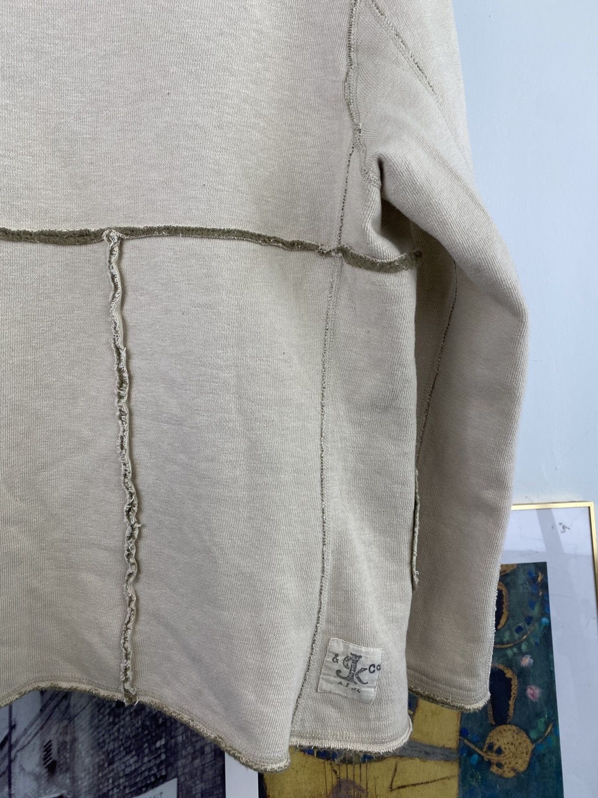 Kapital Kapital Century Deconstructed Buttonless Cardigan Jacket Size US S / EU 44-46 / 1 - 9 Thumbnail