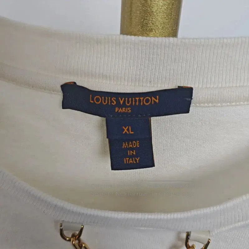 Louis Vuitton Louis Vuitton White Cotton Summer T. Size XL / US 12-14 / IT 48-50 - 3 Thumbnail