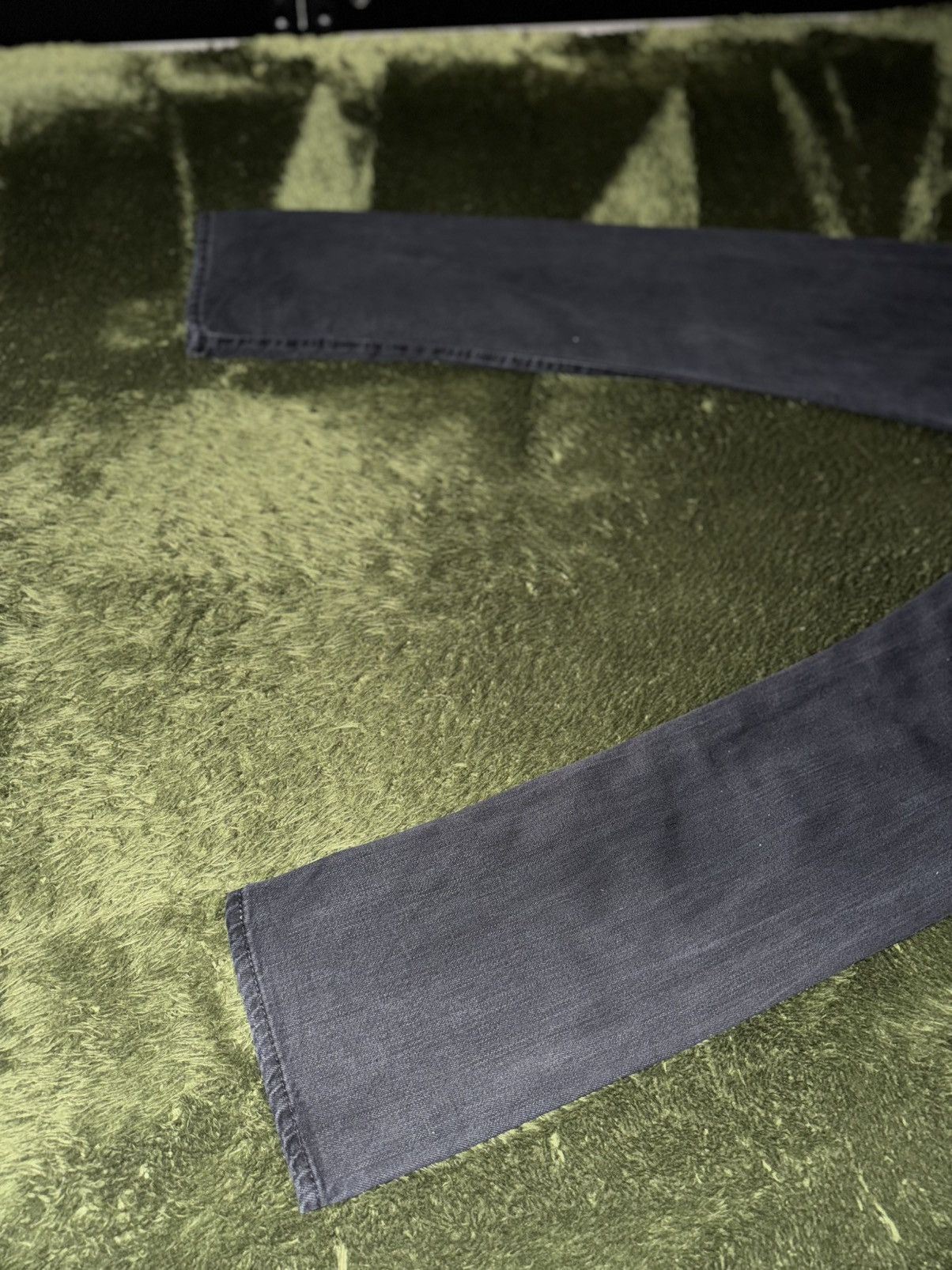 Levi's [W33/L32] Levis 511 USA Vintage Washed Denim Pants Black Size US 33 - 11 Thumbnail