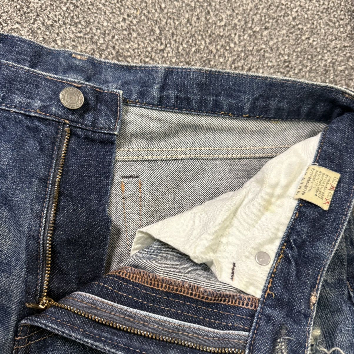Japanese Brand Vintage 90s Japanese Distressed Denim RNA W33 Size US 33 - 14 Thumbnail