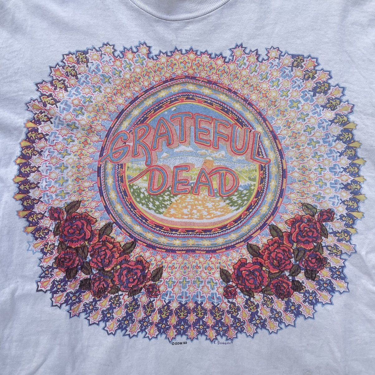 Grateful Dead × Vintage Vintage Grateful Dead Ed Donohue Shirt California 1993 Size US XL / EU 56 / 4 - 2 Thumbnail
