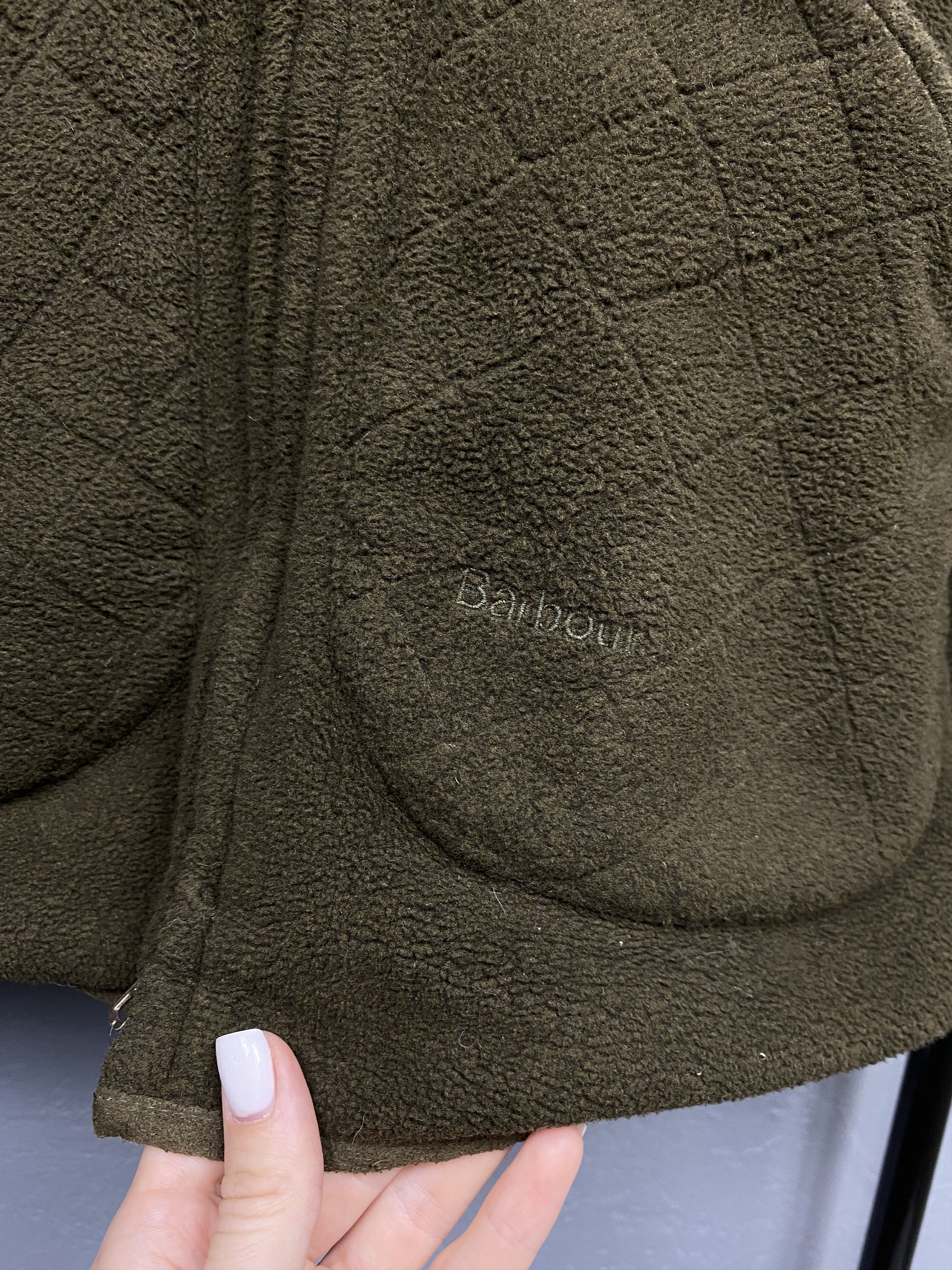 Barbour × Vintage Barbour Vintage Mens Dunmoor Fleece Jacket Size US M / EU 48-50 / 2 - 3 Thumbnail