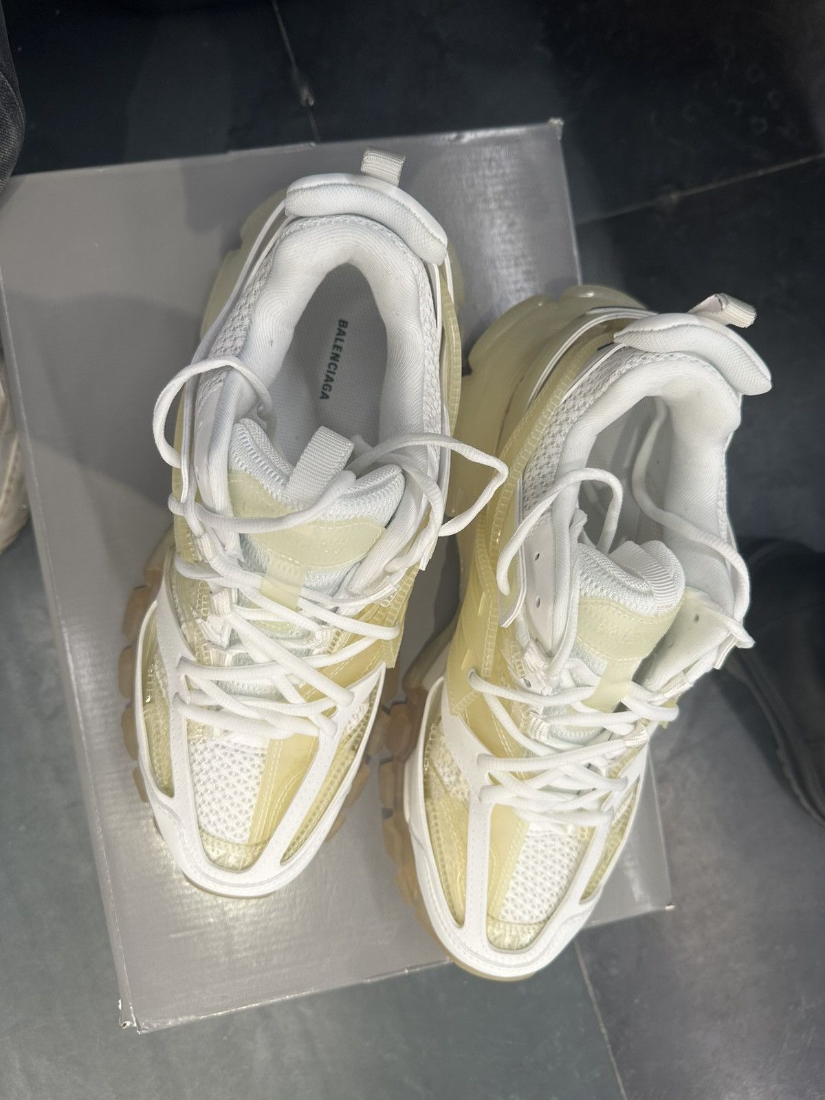 Balenciaga BALENCIAGA TRACK RUNNER 'CLEAR SOLE' Size US 8 / EU 41 - 4 Thumbnail