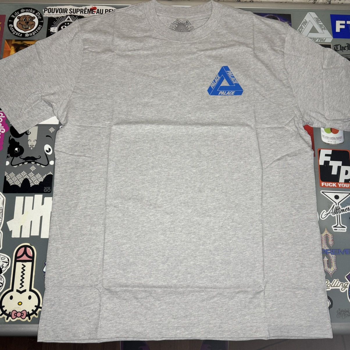 Palace Palace Tri-Twister Tee Grey Marl SS23 Sz XLarge Size US XL / EU 56 / 4 - 3 Thumbnail