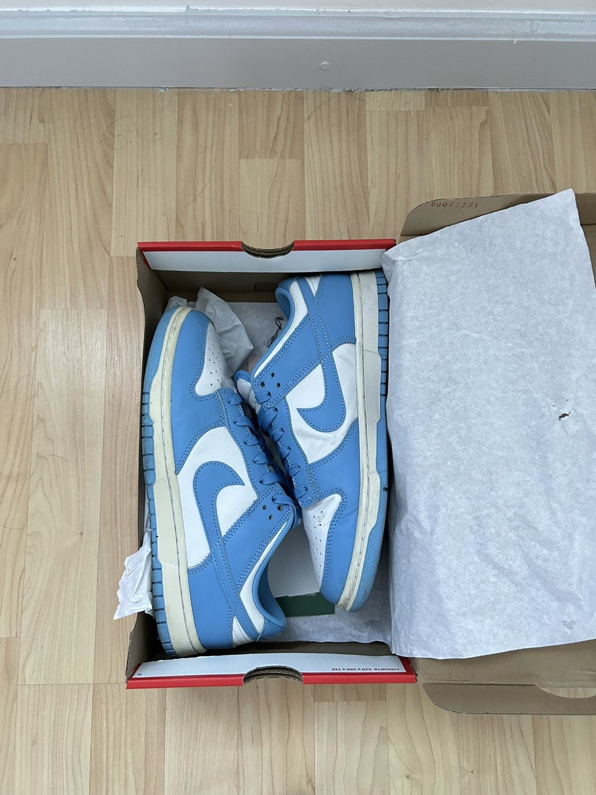 Nike NIKE DUNK LOW UNC (2021) Size US 8.5 / EU 41-42 - 2 Thumbnail