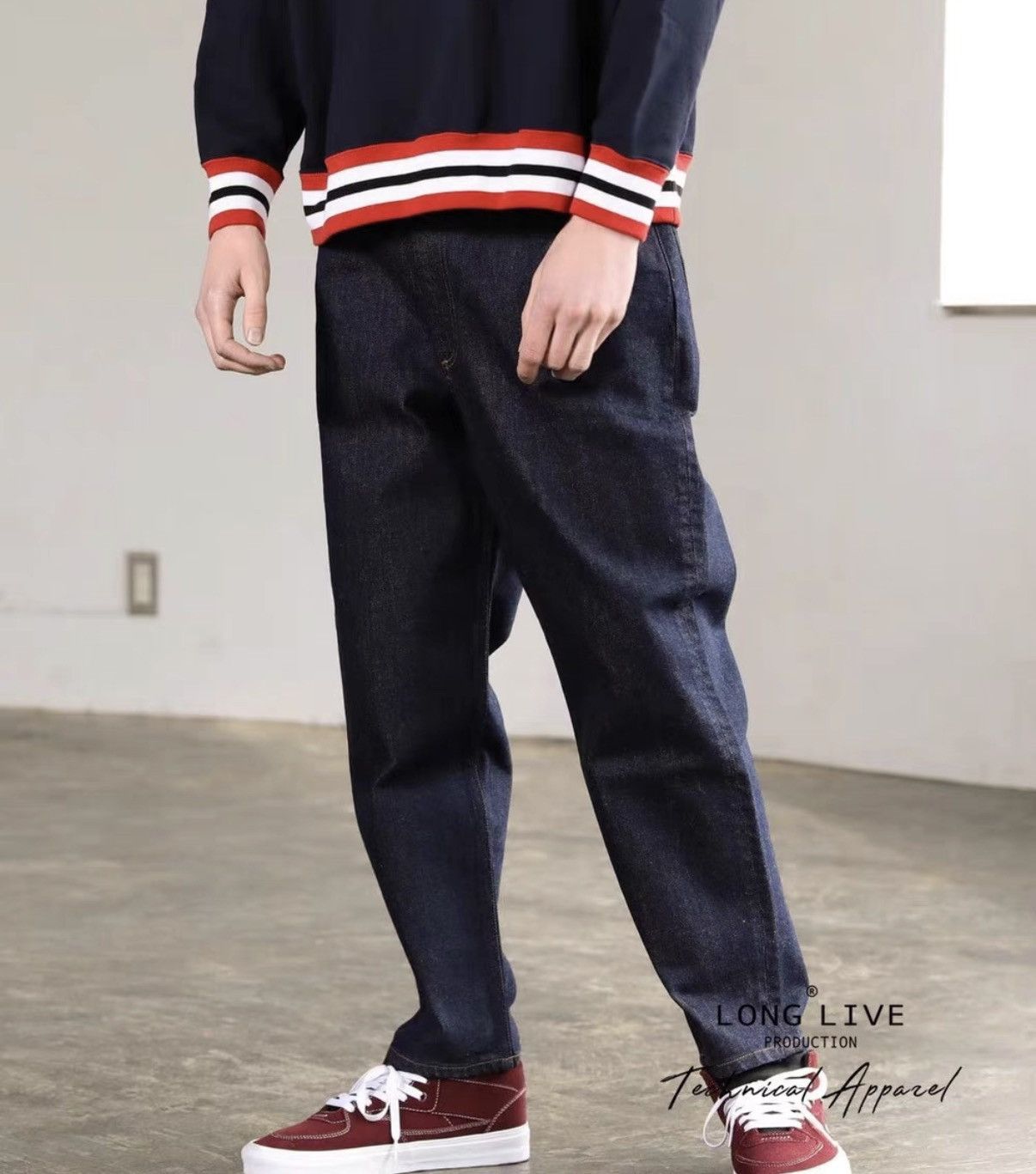 BEAUTY&YOUTH BEAUTY＆YOUTH Wide Tapered Denim Pants Size US 36 / EU 52 - 4 Thumbnail