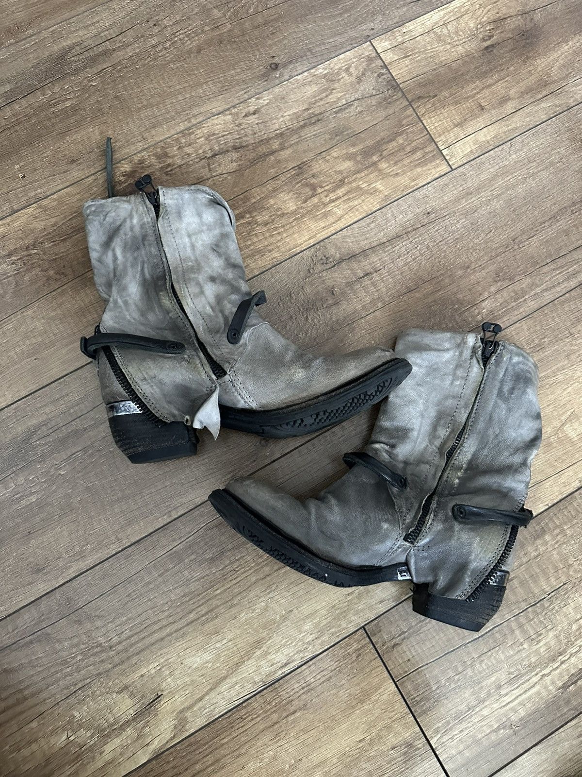 A.S.98 AS 98 Airstep Vintage High Top Boots Shoes Avant Garde Size US 5 / EU 37 - 6 Thumbnail