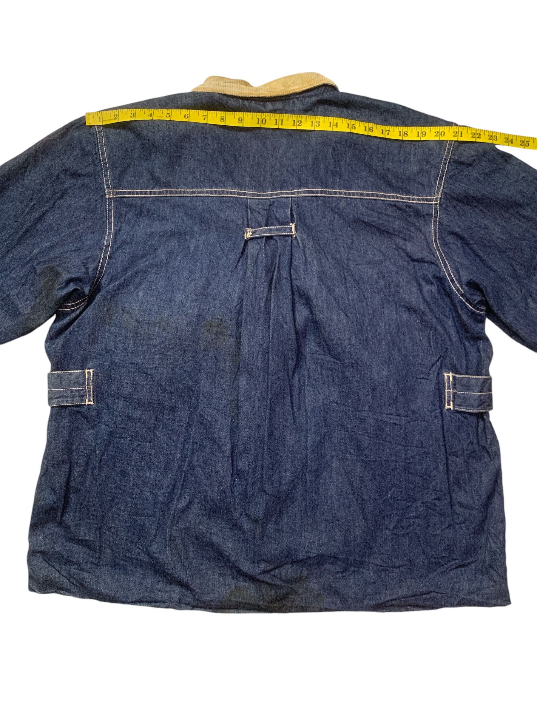 Japanese Brand Rare Design Vintage Samdo Denim Jackets Size XL / US 12-14 / IT 48-50 - 13 Thumbnail