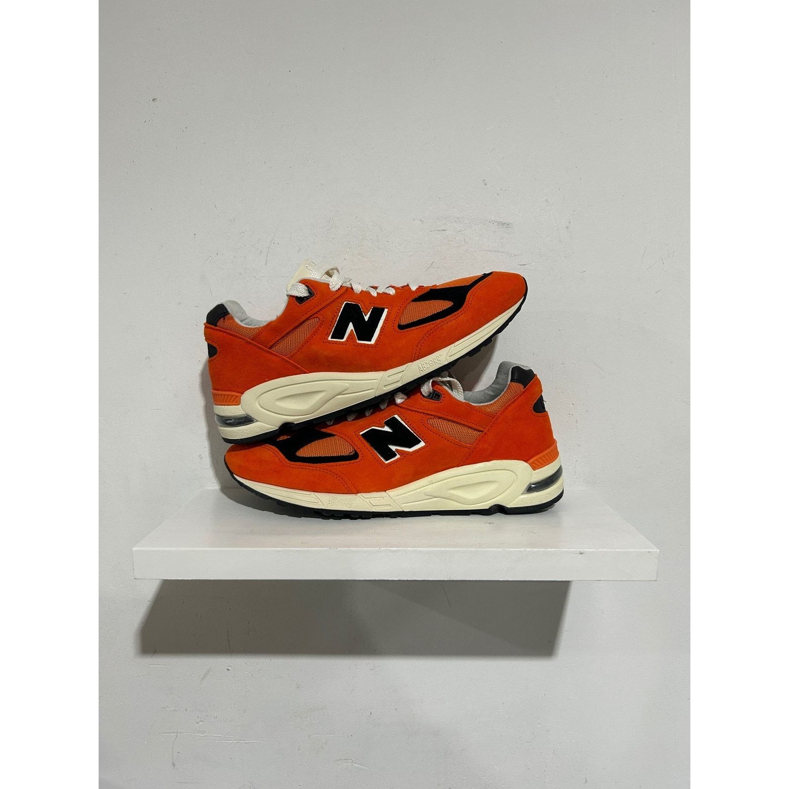 NEW BALANCE 990V2 MIUSA MARIGOLD TEDDY SANTIS SZ 11.5 USED