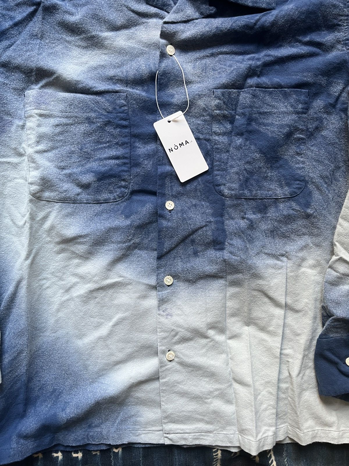 NOMA t.d Nomarhythm Textile Japan Hand Dye Shirt Size US L / EU 52-54 / 3 - 4 Thumbnail