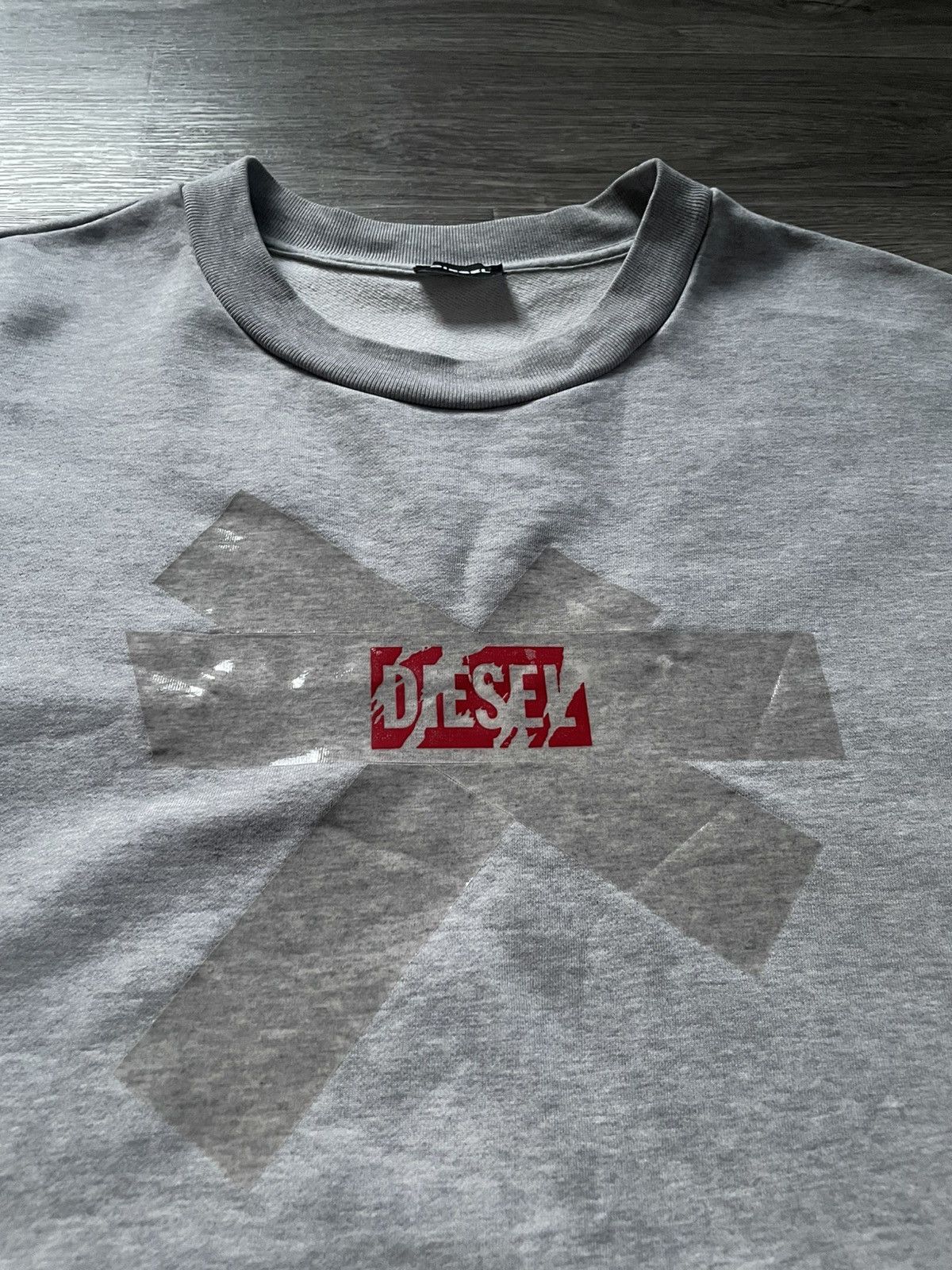 Diesel Diesel S-Bay Gray Sweatshirt Crewneck Size XXL Size US XXL / EU 58 / 5 - 7 Thumbnail