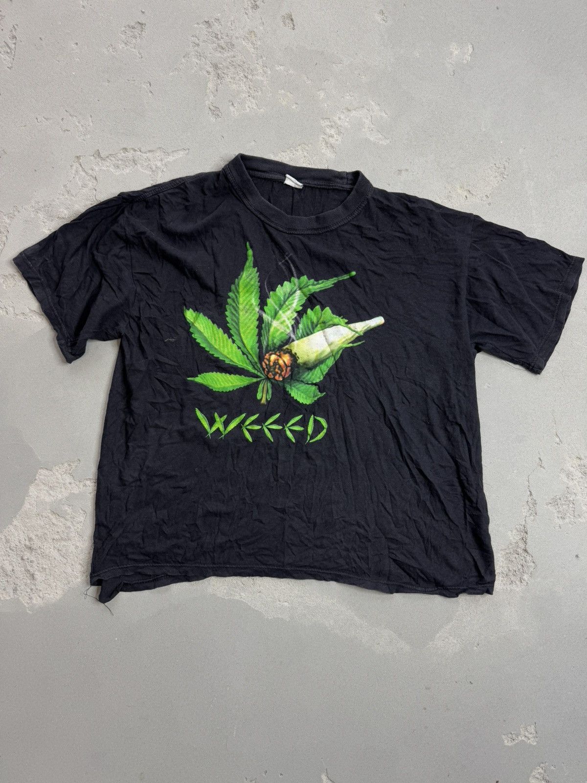 Vintage Vintage Y2K ADULT " WEED DRUGS SMOKE CRACK LOGO " BuyTee Size US L / EU 52-54 / 3 - 3 Thumbnail