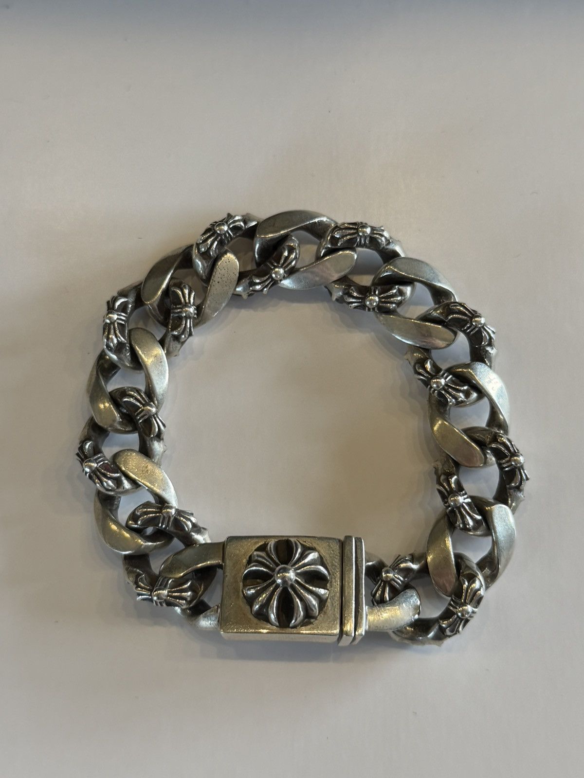 Chrome Hearts Chrome Hearts Silver ID Bracelet Size ONE SIZE - 1 Thumbnail