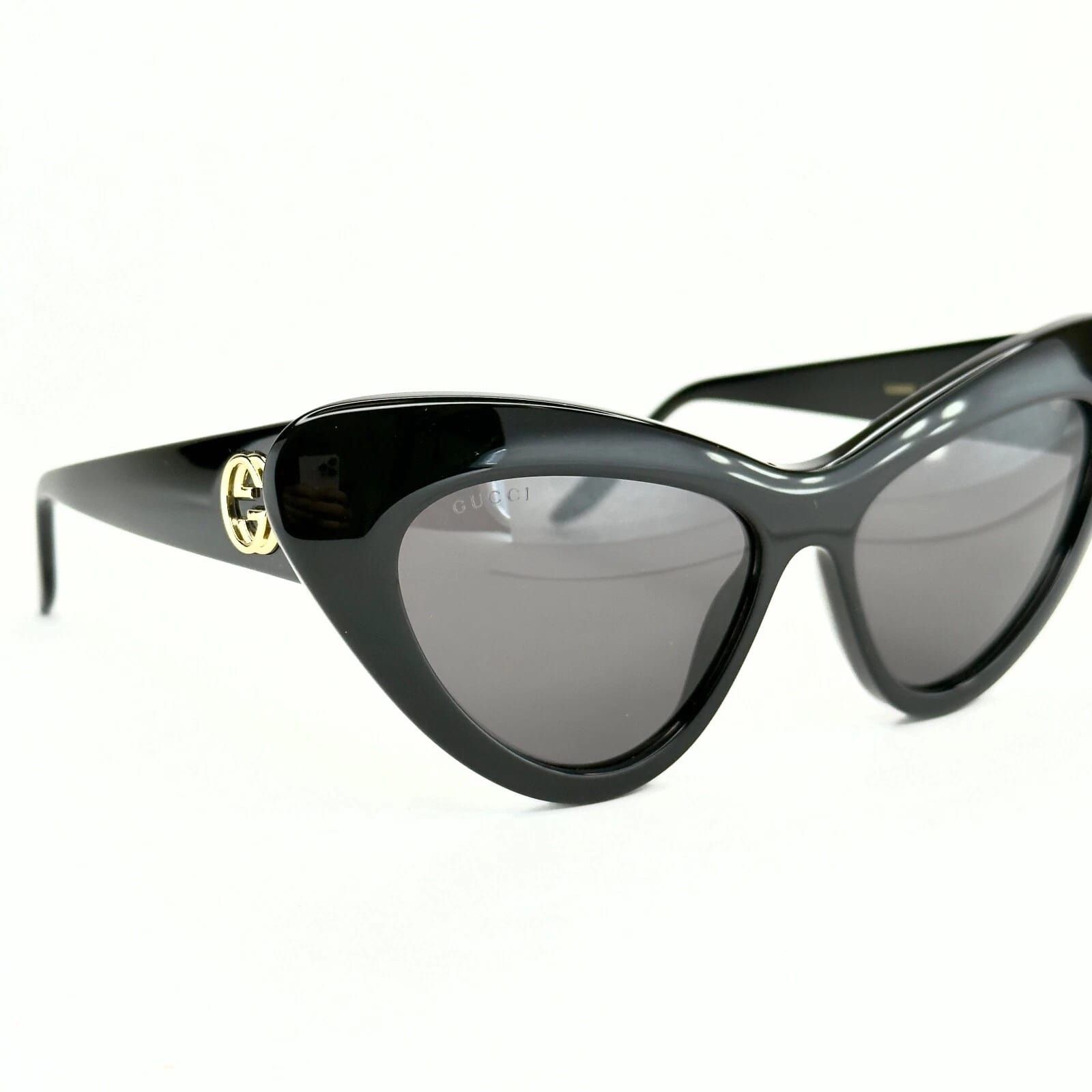 Gucci GUCCI Gg0895s 0895 Black Cat Eye Runway 001 Retro Fashion Size ONE SIZE - 5 Thumbnail