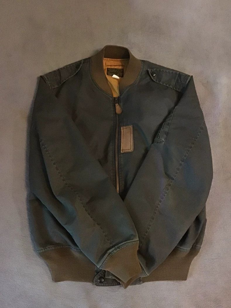RRL Ralph Lauren RRL Double RL MA1 Bomber Jacket- dmc Size US M / EU 48-50 / 2 - 1 Thumbnail