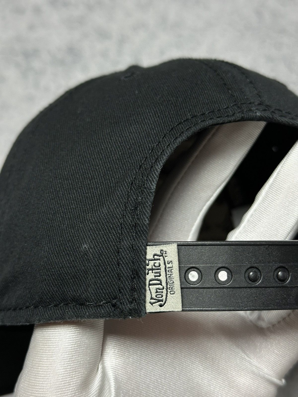 Von Dutch Von Dutch Patch Logo Black Cap Size ONE SIZE - 6 Thumbnail