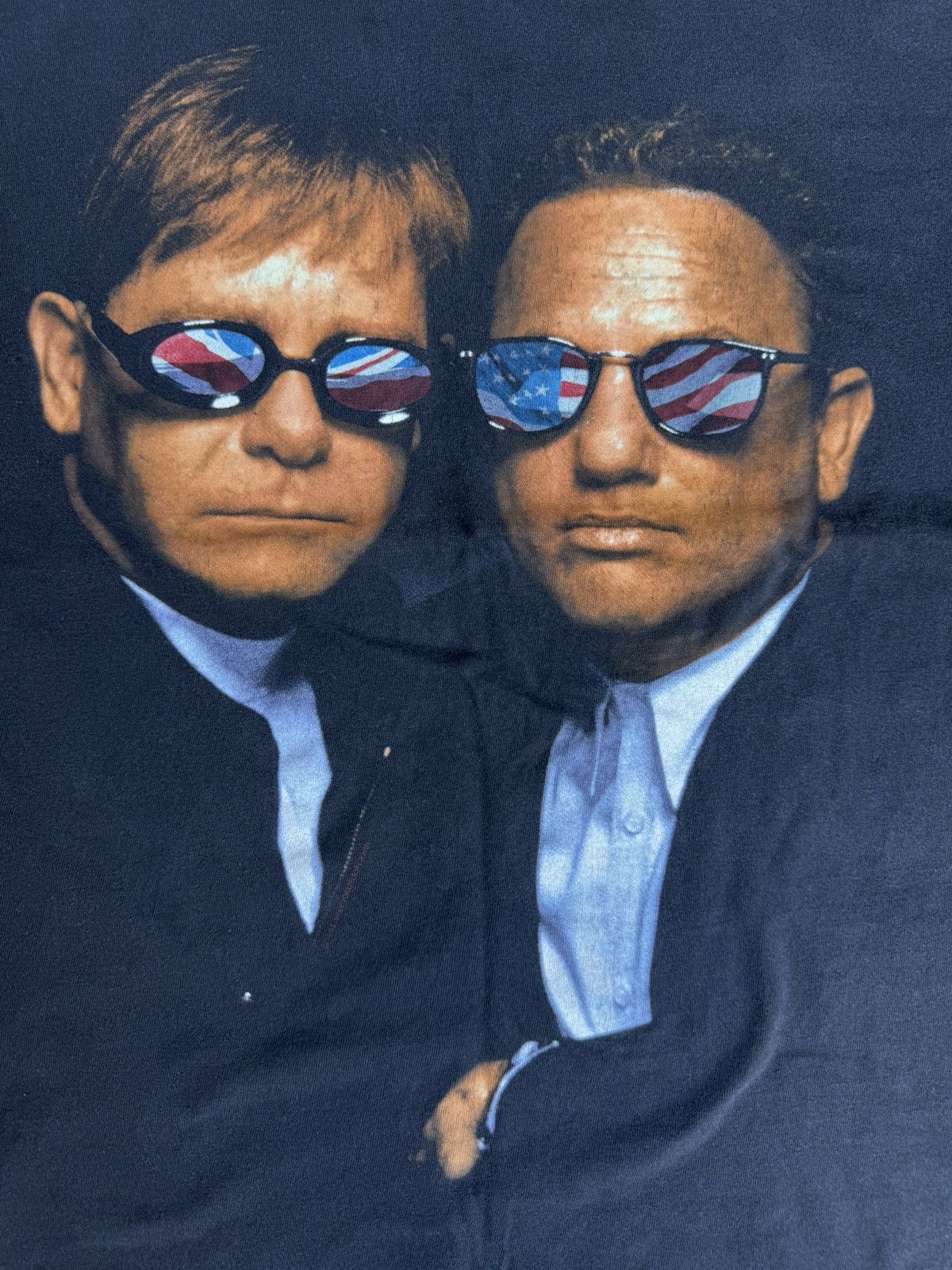Vintage Elton John & Billy Joel concert shirt Size US XL / EU 56 / 4 - 3 Thumbnail