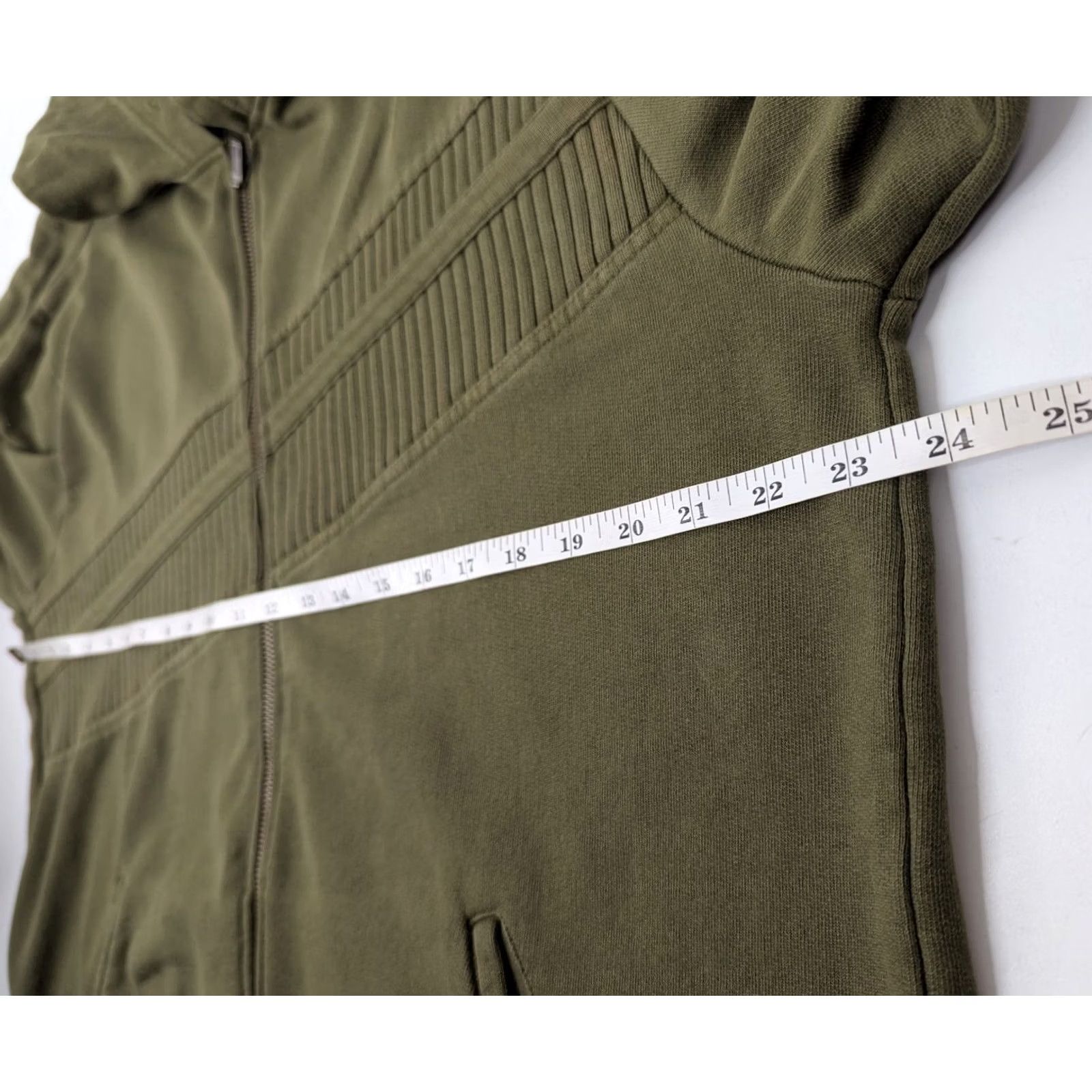 Quiksilver VINTAGE 90s Quiksilver Hoodie Men L Olive Green Surf Skater Street Zip Up Hooded Size US L / EU 52-54 / 3 - 7 Thumbnail