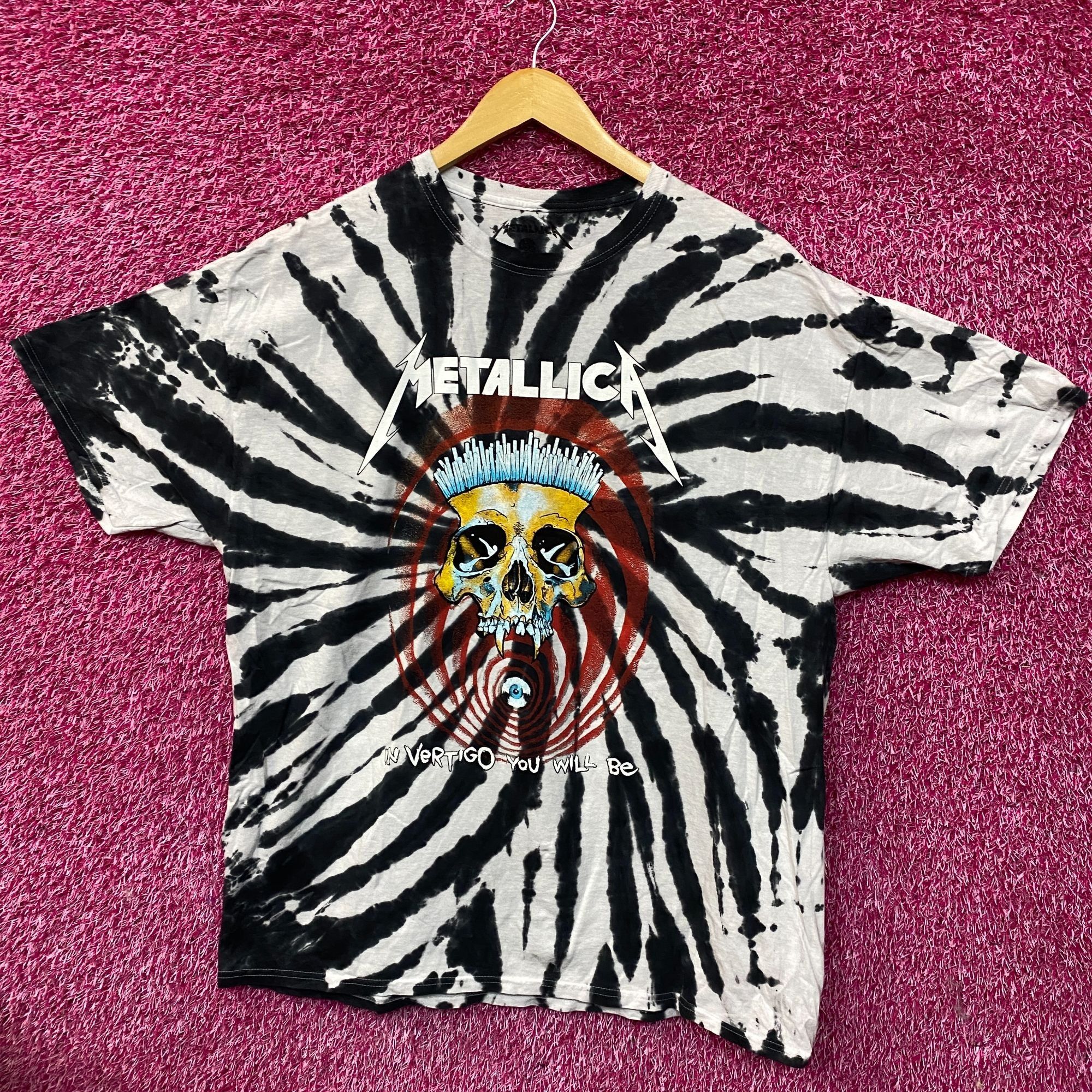 Metallica Metallica Vertigo You Will Be Rock Spiral Tie Dye T-Shirt 2X Size US XXL / EU 58 / 5 - 3 Thumbnail
