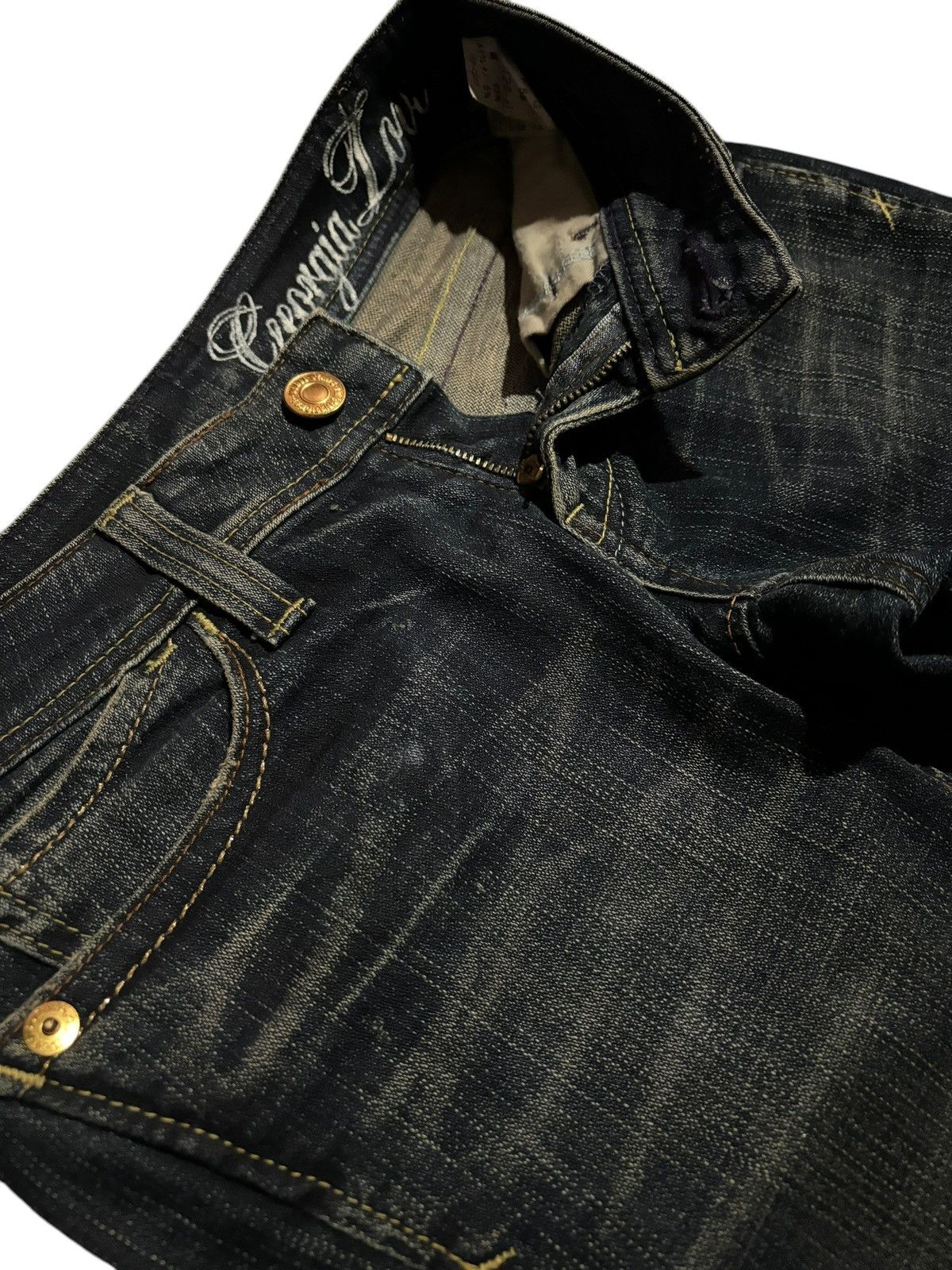 Beauty Beast × Japanese Brand Vintage Georgia Love Bootcut Flared Season Jeans Denim Size US 28 / EU 44 - 4 Thumbnail