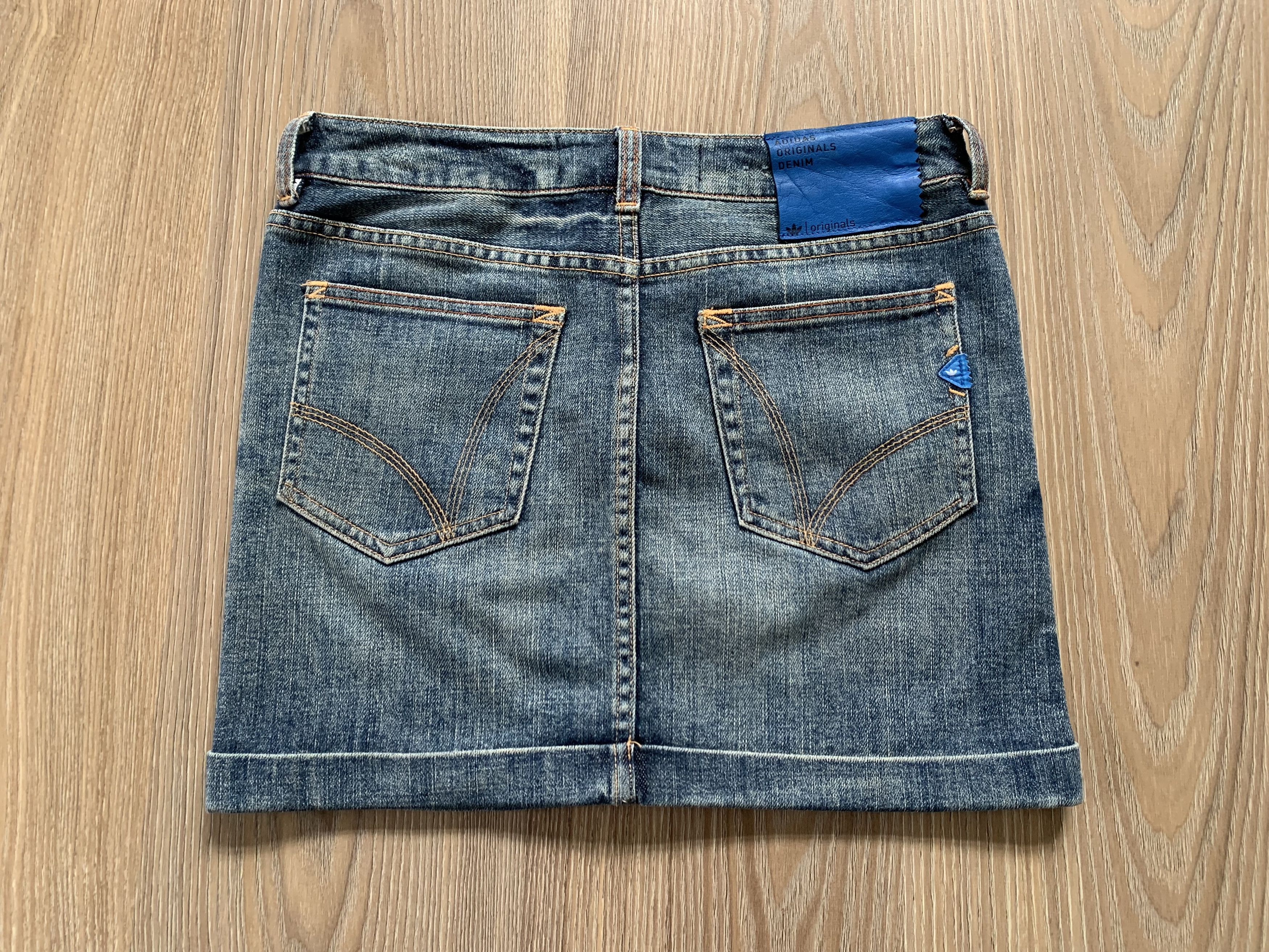 Adidas Women’s Blue Adidas Originals Denim Skirt Size US 30 / EU 46 - 6 Thumbnail