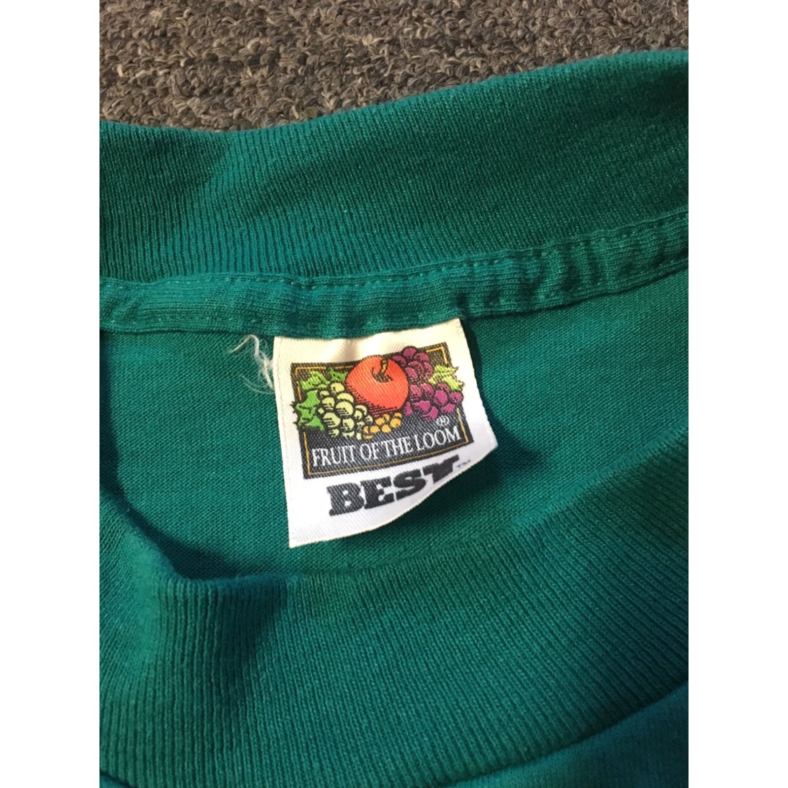 Fruit Of The Loom VINTAGE M Ice Flowers Shirt M USA Single Stitch Animals Art Mouse Nature Fun 80s 90s Size US M / EU 48-50 / 2 - 5 Thumbnail