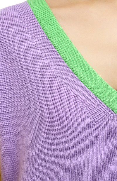 Versace o1y0226 Cashmere Blend Sweater in Multicolor Size M / US 6-8 / IT 42-44 - 4 Thumbnail