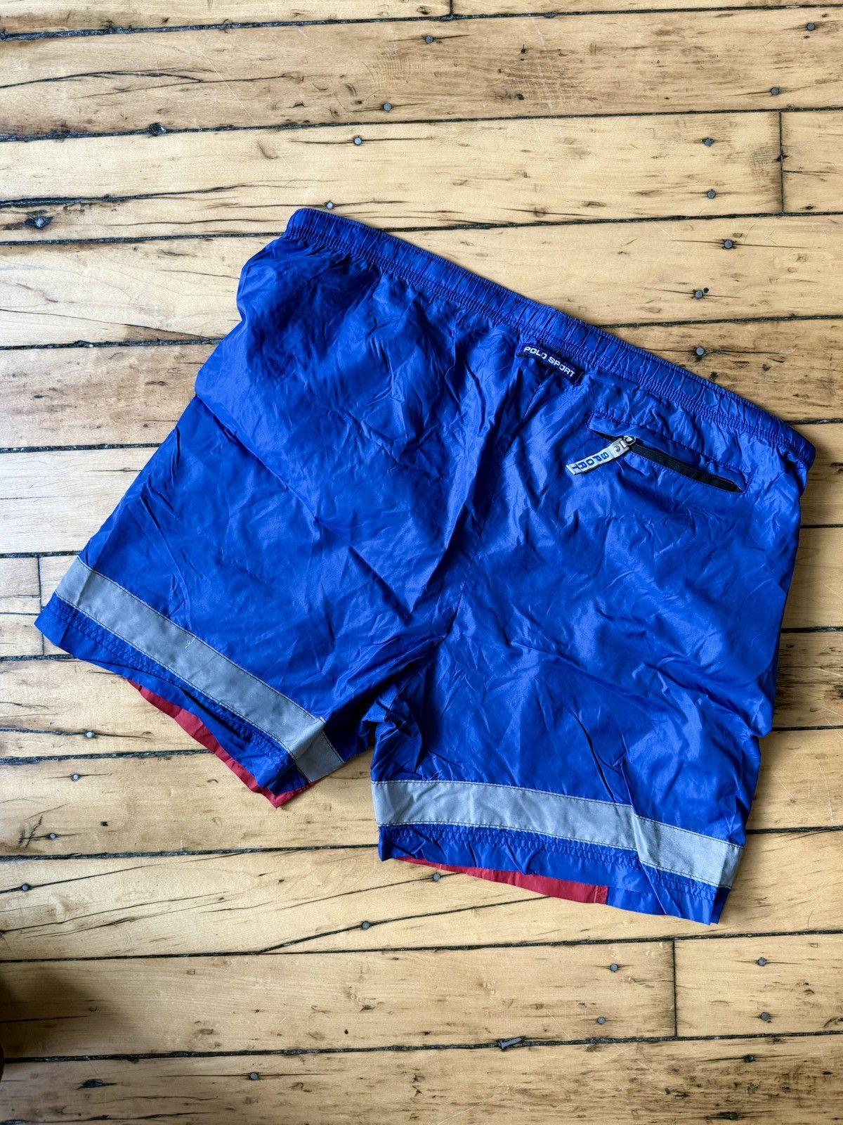 Polo Ralph Lauren RARE Vintage 3m Polo Sport USA swimshorts 90's Size US 36 / EU 52 - 5 Thumbnail