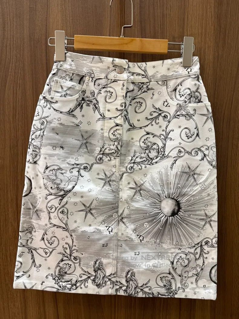 Hermes Hermes Astrology series skirt Size 42" / US 20 - 1 Thumbnail