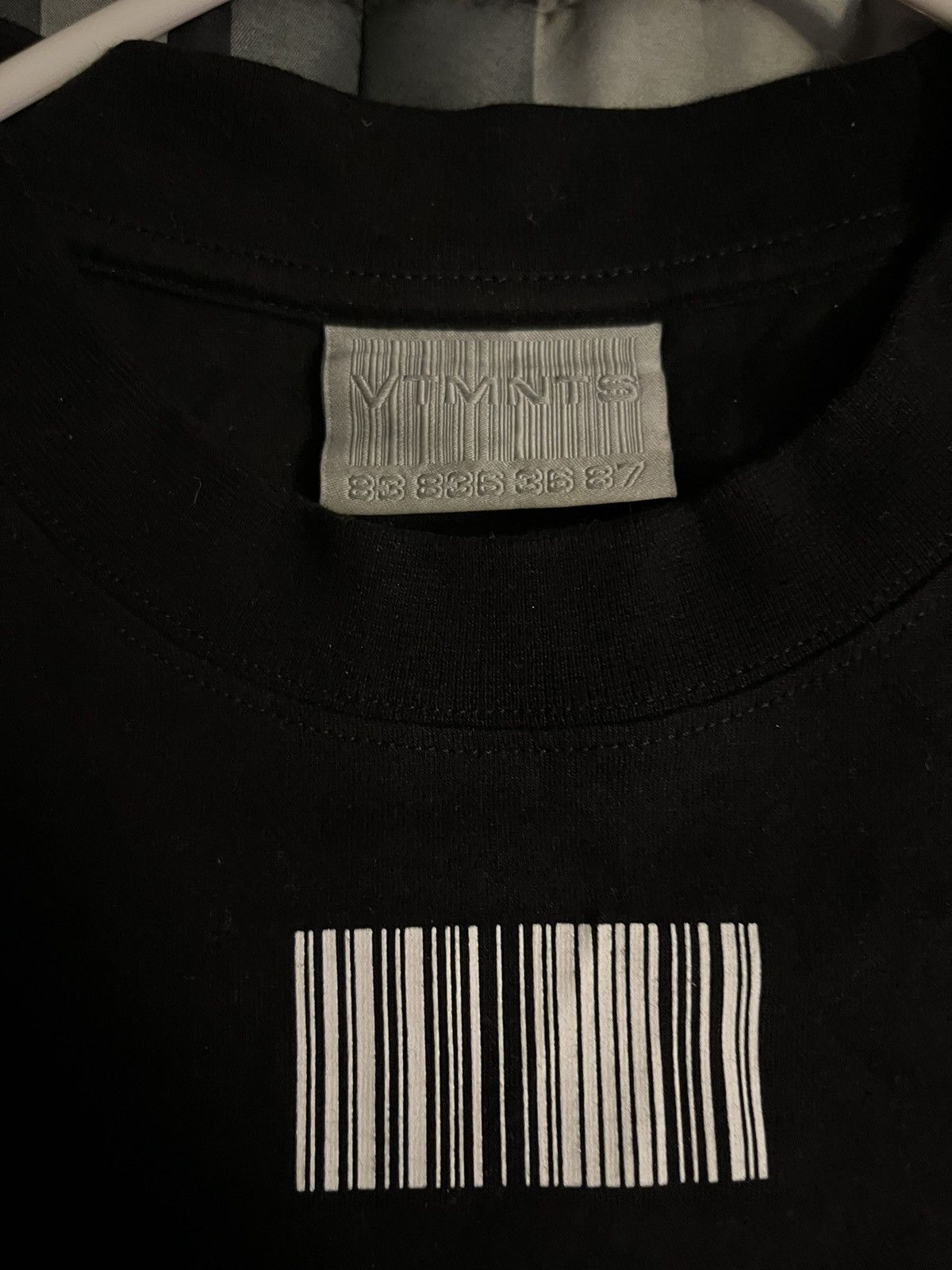 VTMNTS × Vetements VTMNTS Black 'Yes/No' T-Shirt Size US M / EU 48-50 / 2 - 5 Thumbnail