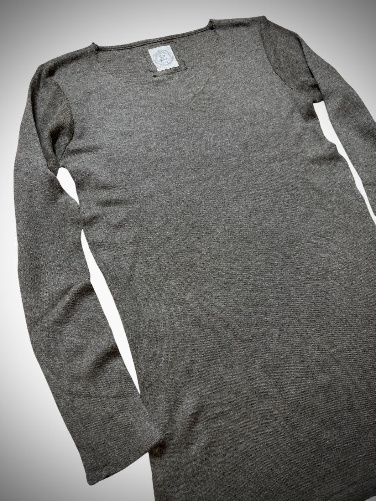 GOA 2000’s G.O.A - Wool Long Sleeve T- Shirt Size US M / EU 48-50 / 2 - 2 Thumbnail